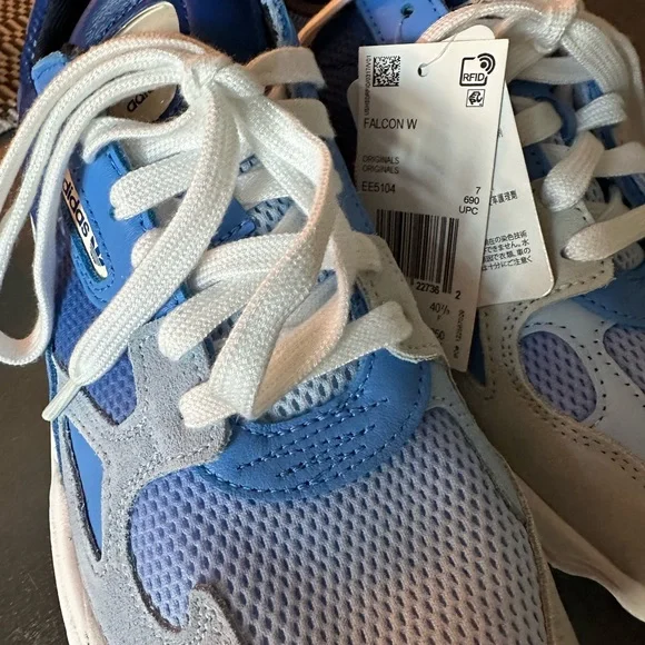 NWT Adidas Ombré Falcon Athletic Sneakers 8.5 - Picture 3 of 5